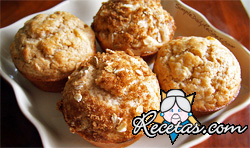 Muffins de manzana