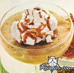 Mousse choco­moka-ron