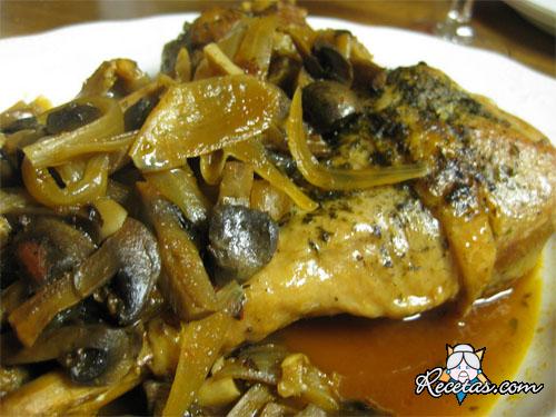 Muslo de pavo campesino