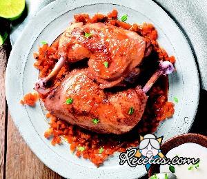 Muslos de pollo a los cítricos