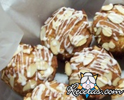 Muffins de chocolate blanco