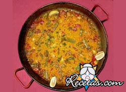 Arroz al horno con calabaza