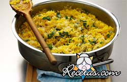 Arroz con escabeche