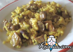 Arroz con carne