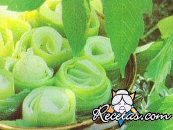 Arrolladitos de puerro