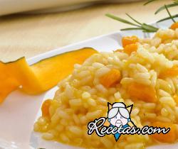 Arroz con calabaza