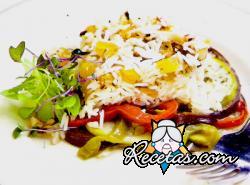 Arroz pilaf con frutos secos