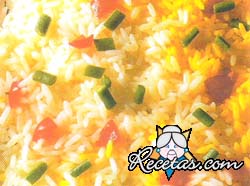 Arroz con verduras