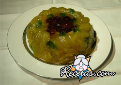 Aspic de manzanas