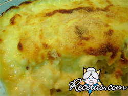 Bacalao con natas