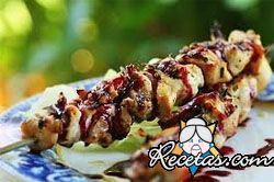 Brochettes mixtas