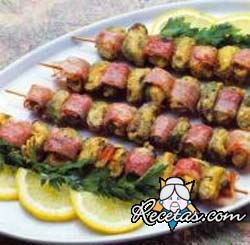 Brochetas del mar