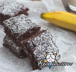 Brownies de plátano