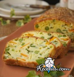 Budín con verduras de estación