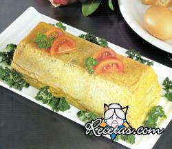 Budín de papa y queso