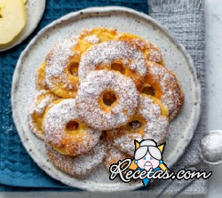 Buñuelos de manzana al horno