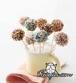 Cake pops arco iris