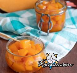 Calabaza en almíbar