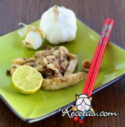 Calamares ajo y pimienta