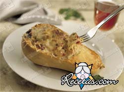 Calabaza rellena light