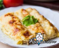 Canelones de crepas con verduras