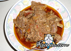 Carne en pepitoria