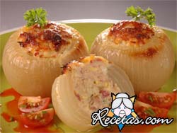 Cebollas al cheddar