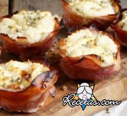 Cestas de jamón y queso