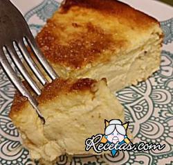 Cheesecake de chocolate blanco sin gluten