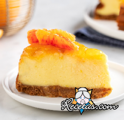 Cheesecake de naranja