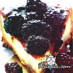 Cheesecake con moras