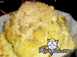 Coliflor al horno