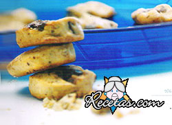 Cookies de coco y chocolate