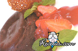 Coullant de chocolate