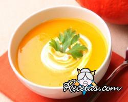 Crema light de calabaza