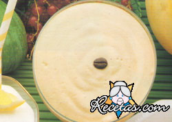 Crema de plátano