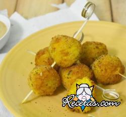 Croquetas de arroz al curry