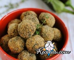 Croquetas de berenjenas y quinoa