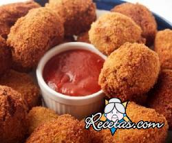 Croquetas de champiñones y trigo sarraceno