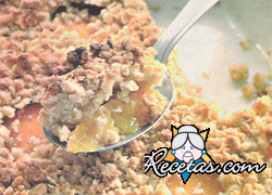 Crumble de manzana