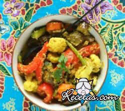 Curry de verduras