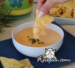 Dip de queso cheddar