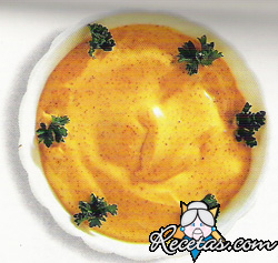 Dip cremoso de curry