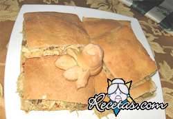 Empanada gallega de conejo