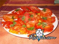 Ensalada andaluza de tomates