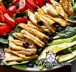 Ensalada con pollo
