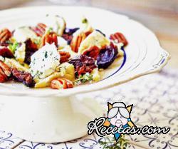 Ensalada con queso azul