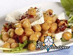 Ensalada de garbanzos y tomates secos