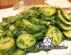 Ensalada de zucchini