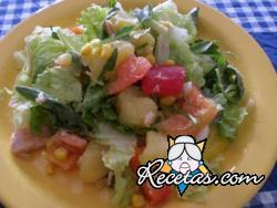 Ensalada multicolor